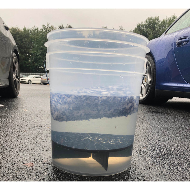 Grit Guard Wash Bucket - Clear