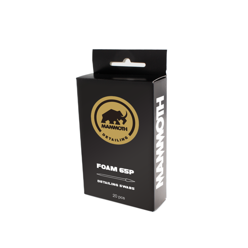Mammoth Foam 65P Detailing Swabs (20pk)