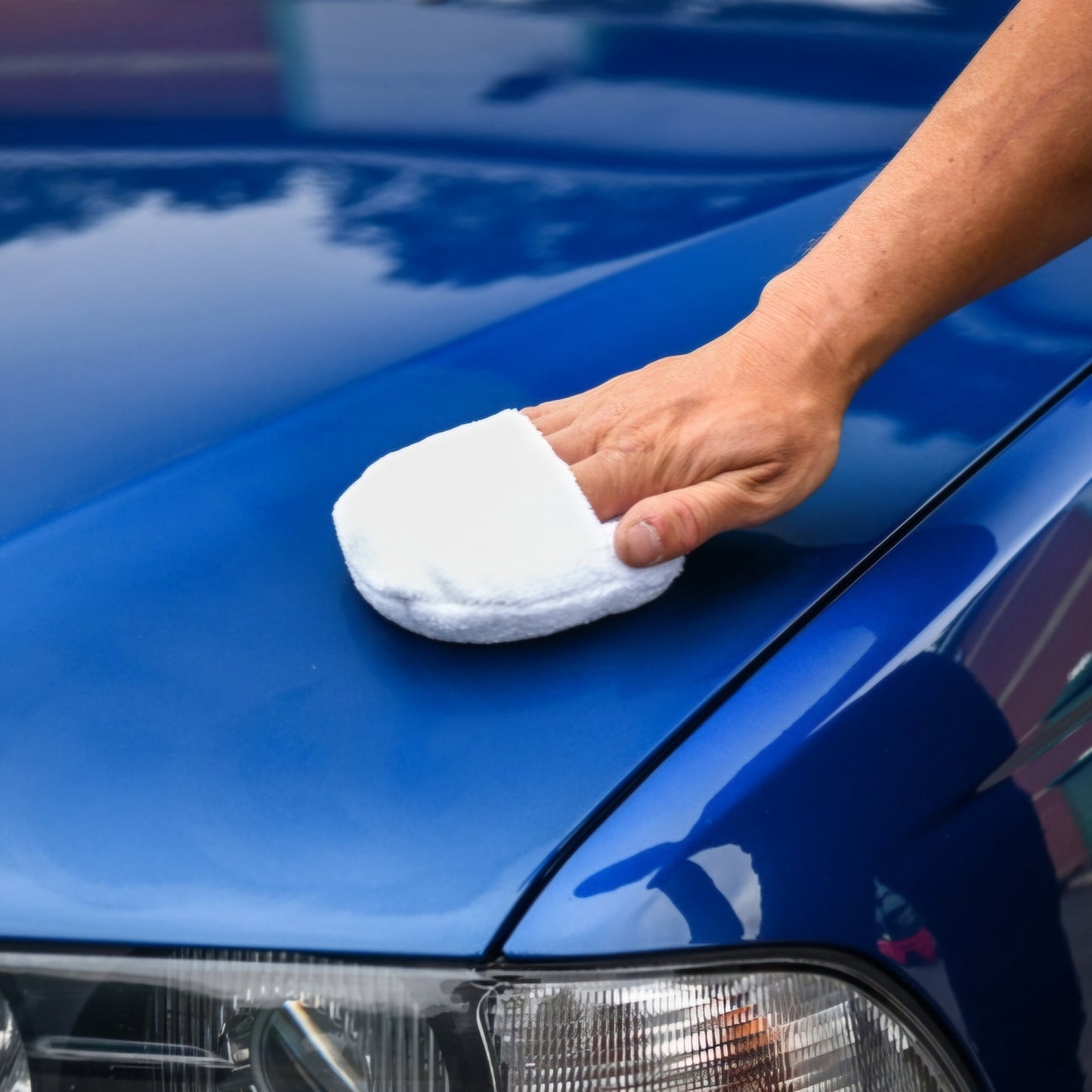 Maxshine White Microfibre UFO Applicator