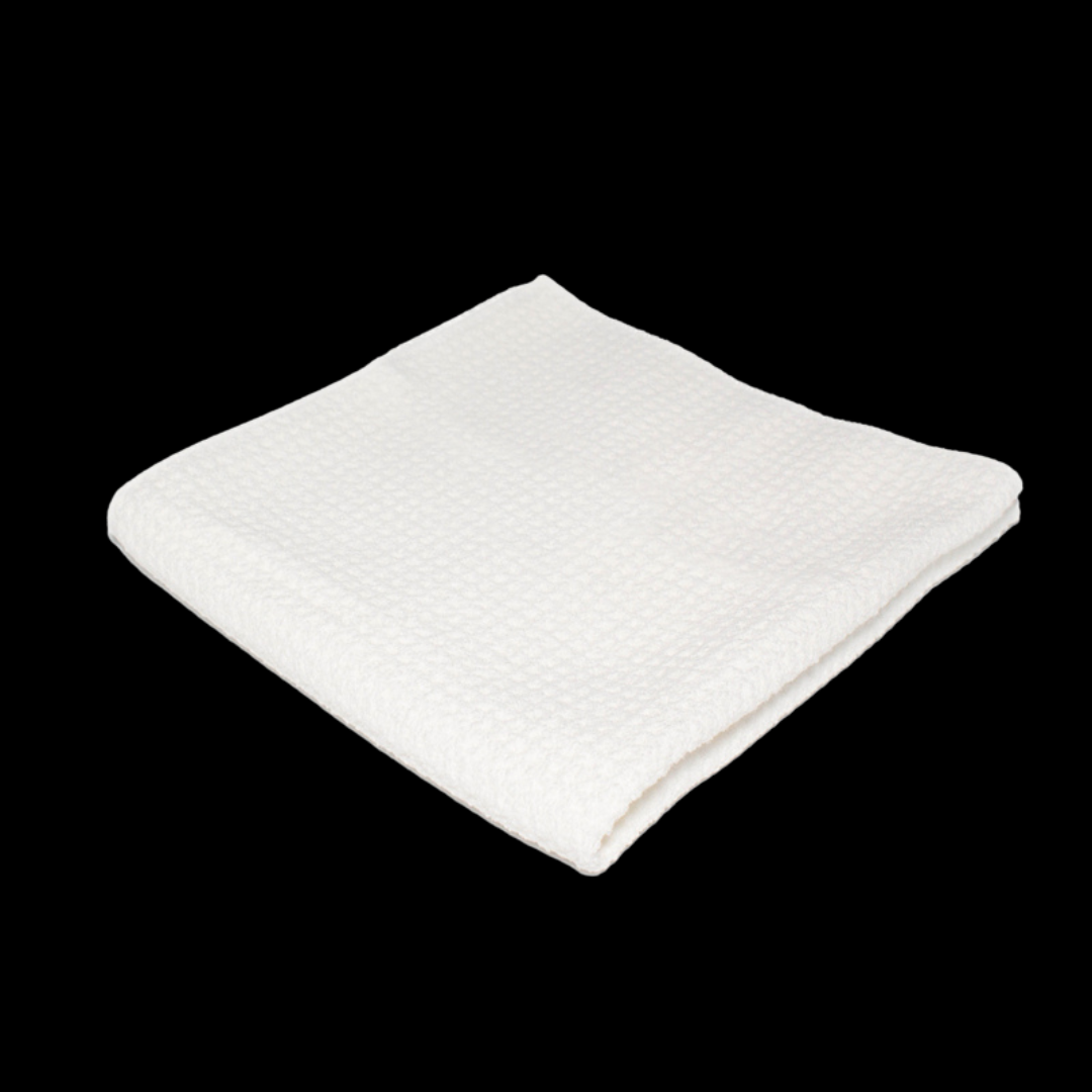 Mammoth All-White Glass Towel