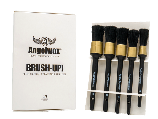 Angelwax Brush-Up Detailing Brush Set (5)