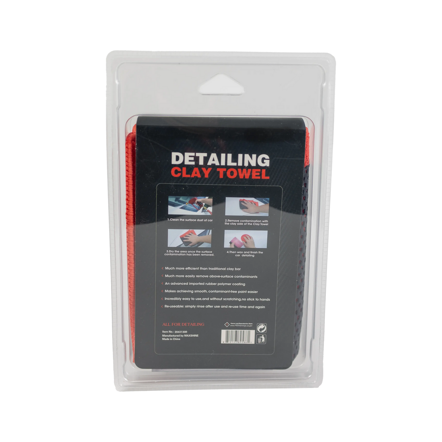 Maxshine Detailing Clay Towel - Fine Grade