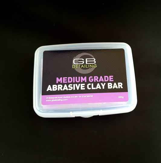 GB Detailing medium grade abrasive clay bar 200g