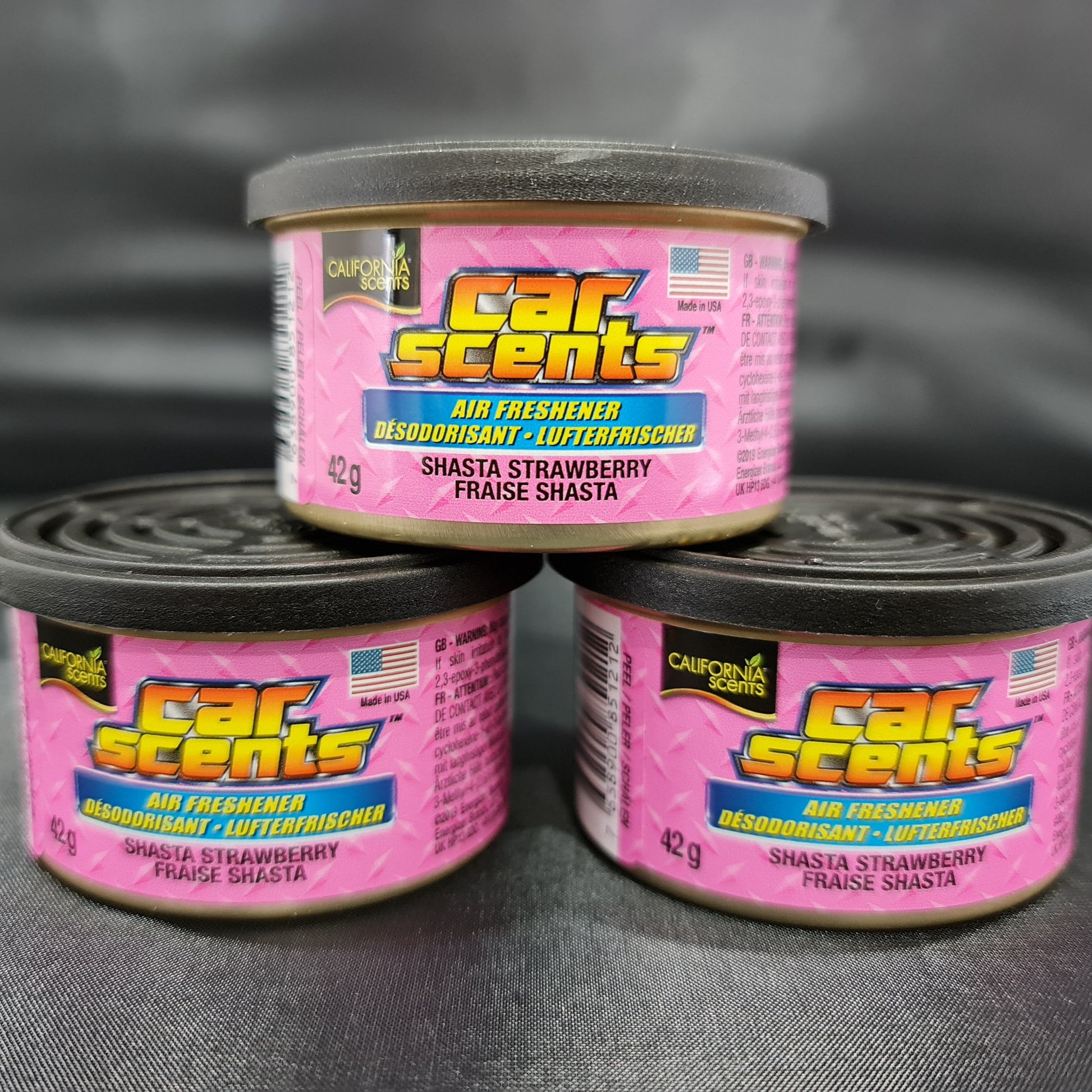 California scents air freshener shasta strawberry