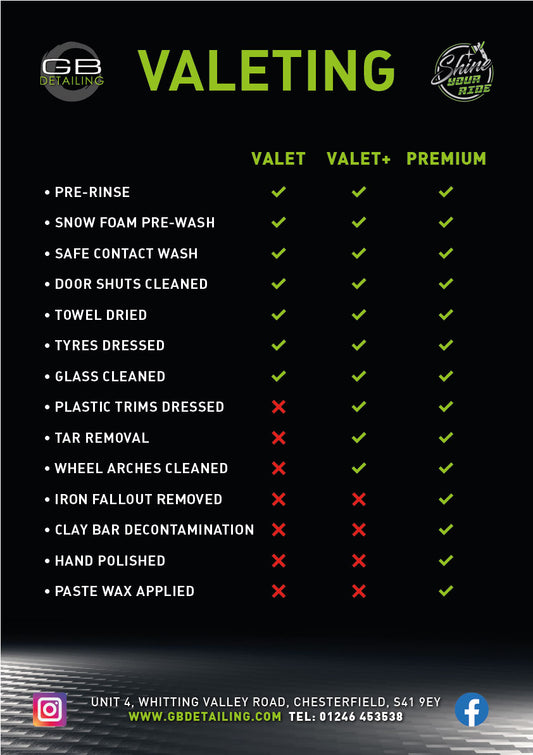 Valeting Service