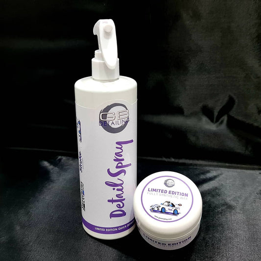 GB Detailing steve davies racing set wax quick detailer stroke association