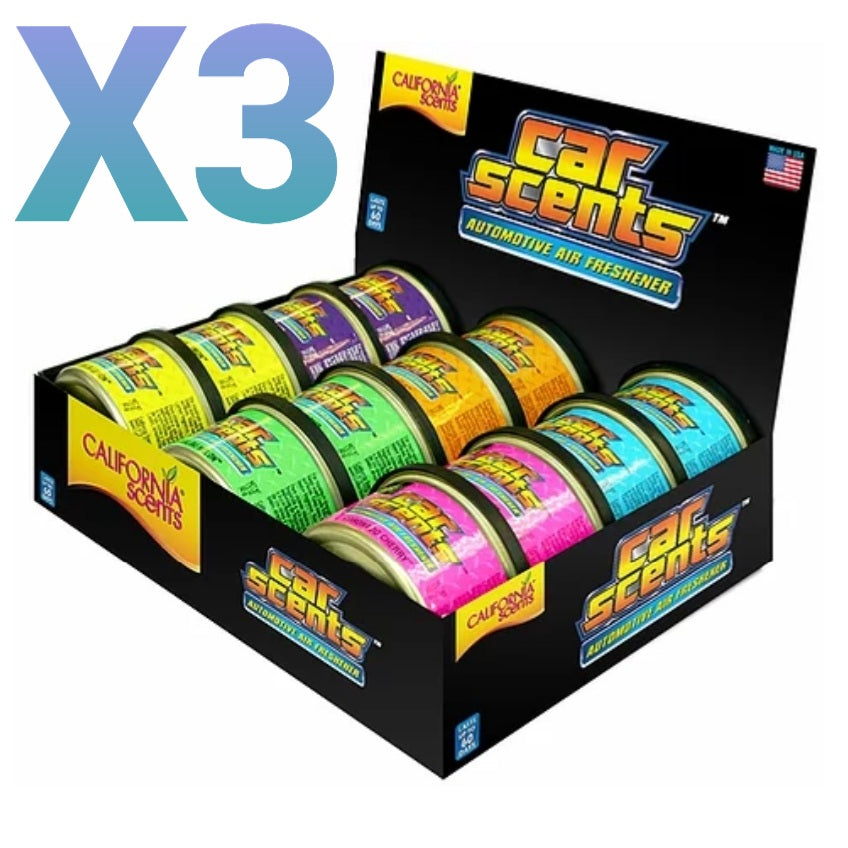 California Scents Air Freshener x3 (random mix)