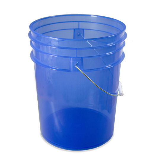 Grit Guard Wash Bucket - Clear Blue