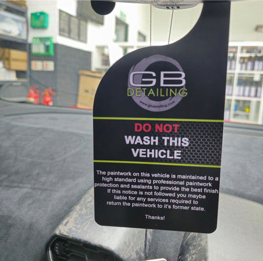 Do Not Wash Hanger