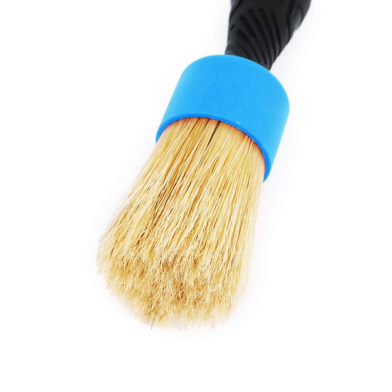 Maxshine Natural Boar's Hair Detailing Stubby Brush