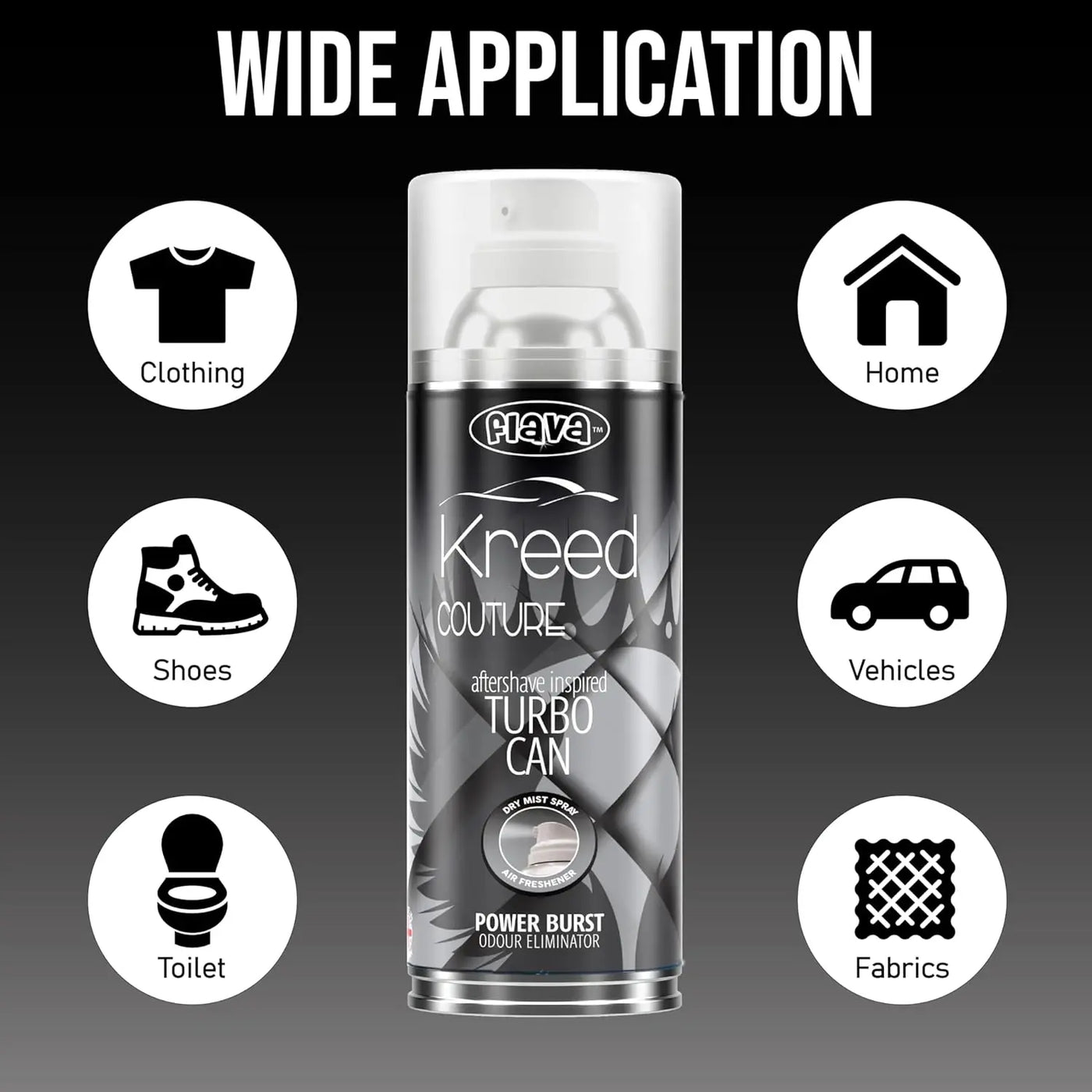 Flava Couture Turbo Can Spray - Kreed