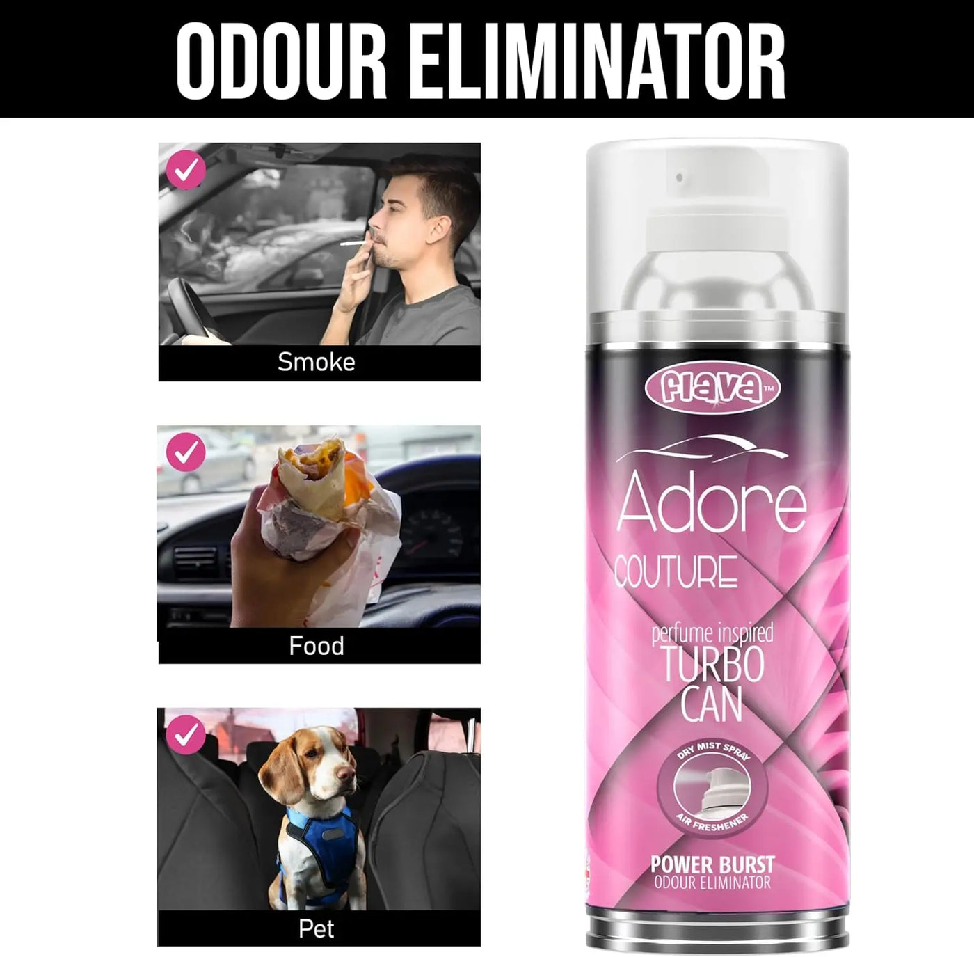 Flava Couture Turbo Can Spray - Adore