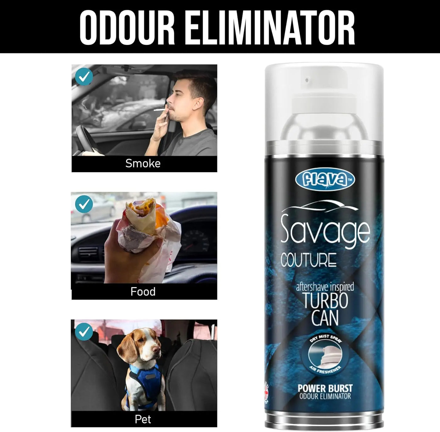 Flava Couture Turbo Can Spray- Savage