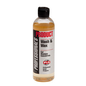 P&S Wash & Wax Shampoo 16oz 473ml