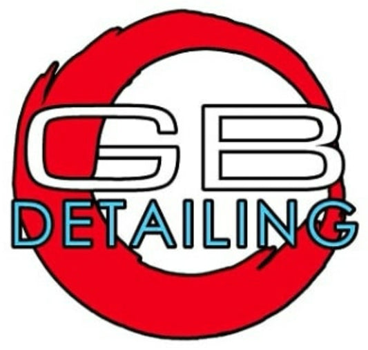 GB Detailing logo sticker